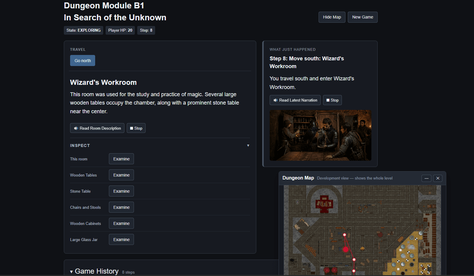 Dungeons & Dragons Role Playing Game screenshot